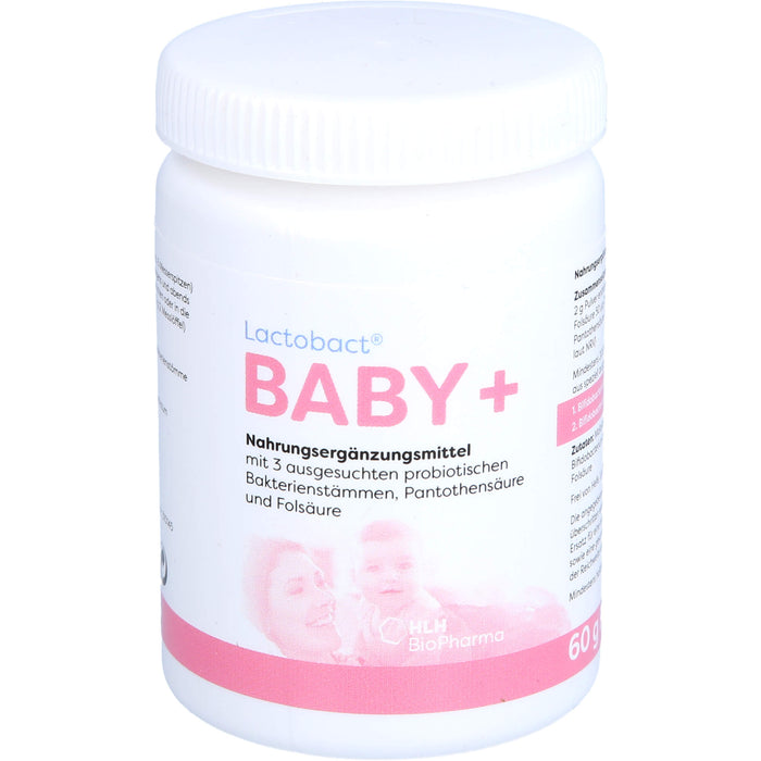 Lactobact Baby Pulver Darmaufbau ab dem Tag der Geburt, 60 g Poudre