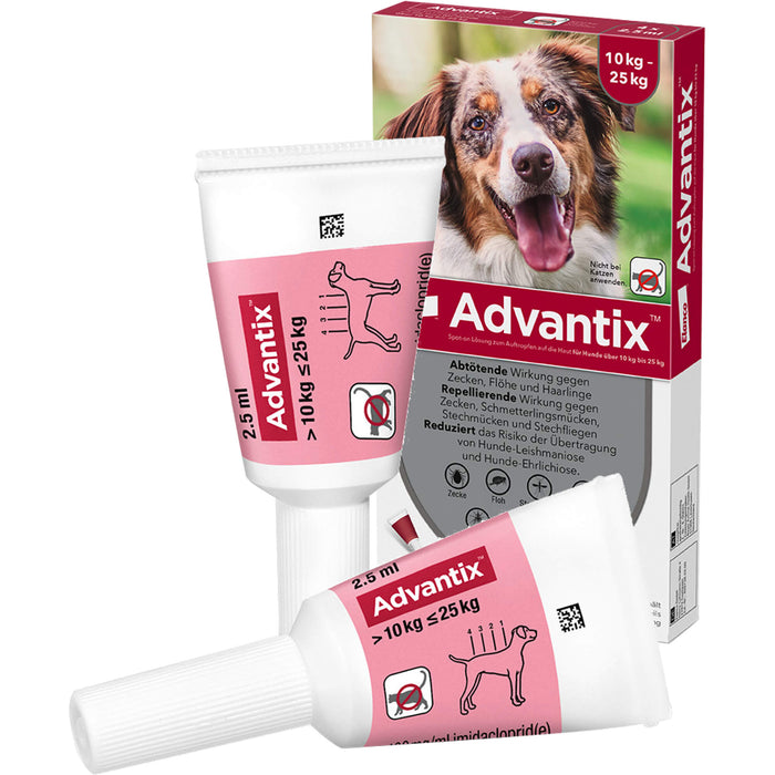 Advantix Spot-on Hund10-25, 4 St LOE