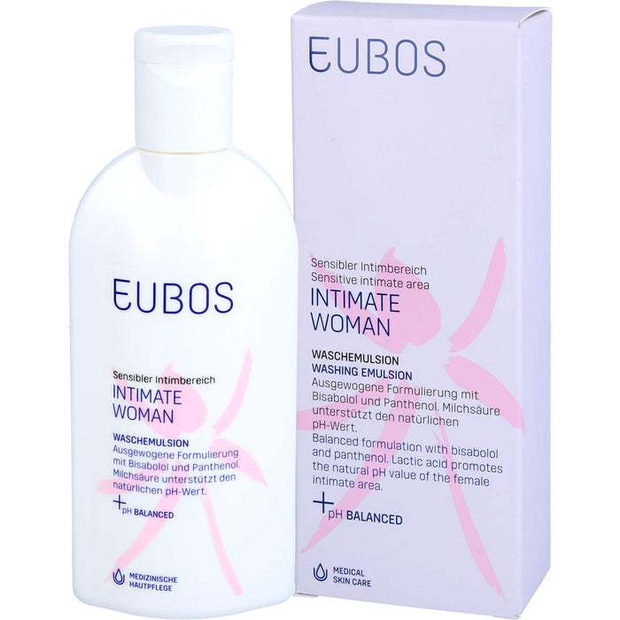 EUBOS INTIMATE WOMAN Waschlotion, 200 ml LOT