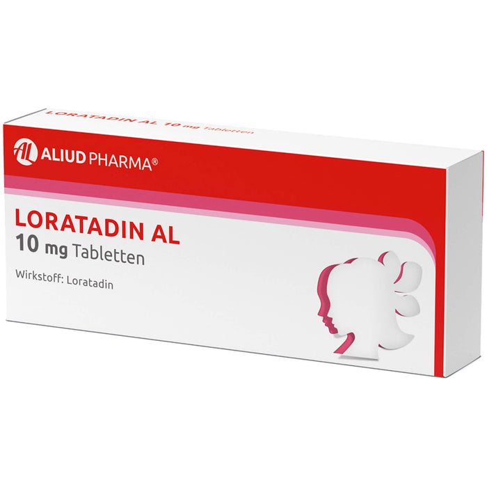 Loratadin AL 10 mg Tabletten Antiallergikum, 20 St. Tabletten