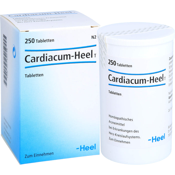 Cardiacum Heel T Tabl., 250 St. Tabletten