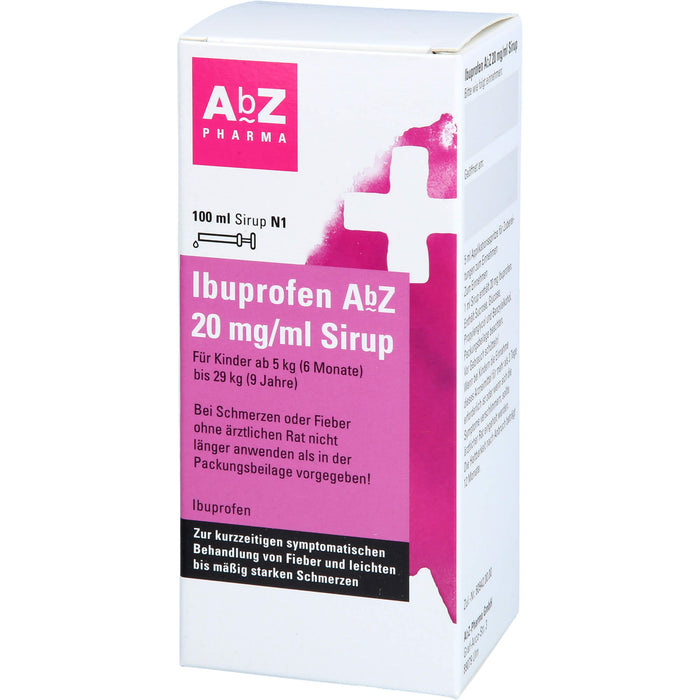 Ibuprofen AbZ 20mg/ml Sirup, 100 ml Solution