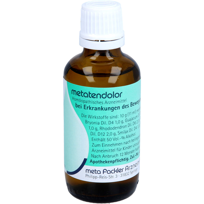 metatendolor, Mischung, 50 ml MIS