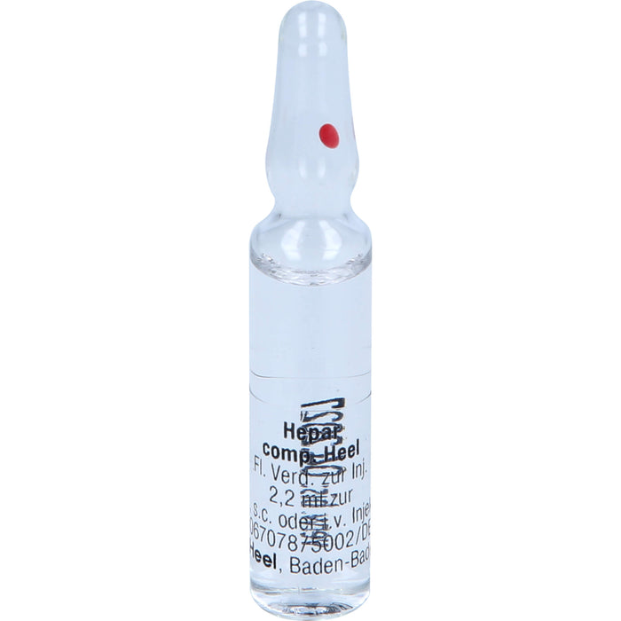 Hepar comp. Heel Ampullen, 10 pcs. Ampoules