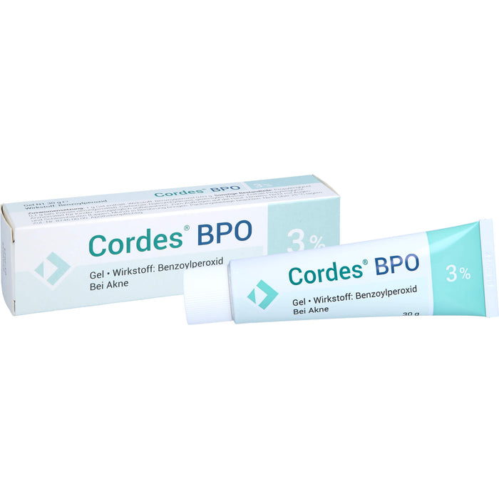 CORDES BPO 3% Akne Gel, 30 g Gel